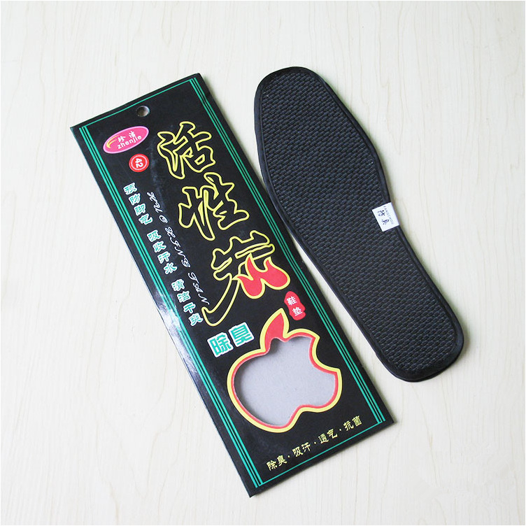 除臭抗菌吸湿透气除异味竹炭鞋垫0704量大价优(图1)